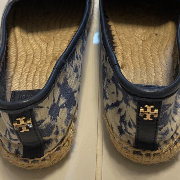 Tory Burch women Espadrille shoes, flat, Sz 6.5 - Picture 9 of 11